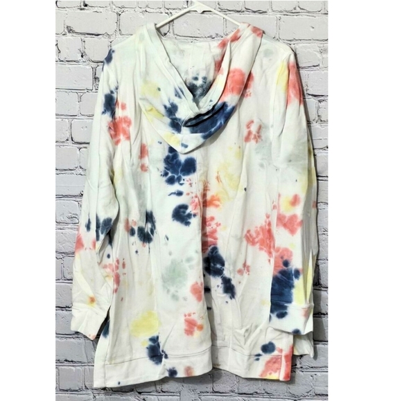 🔥LANE BRYANT-LIVI ACTIVEWEAR TIE DYE HOODIE - Picture 4 of 11